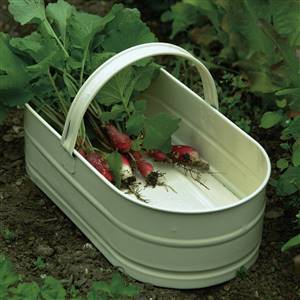 Oval trug - Clay
